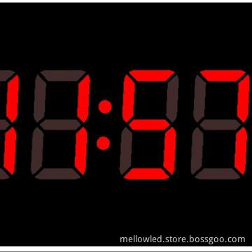 P12  LED time display